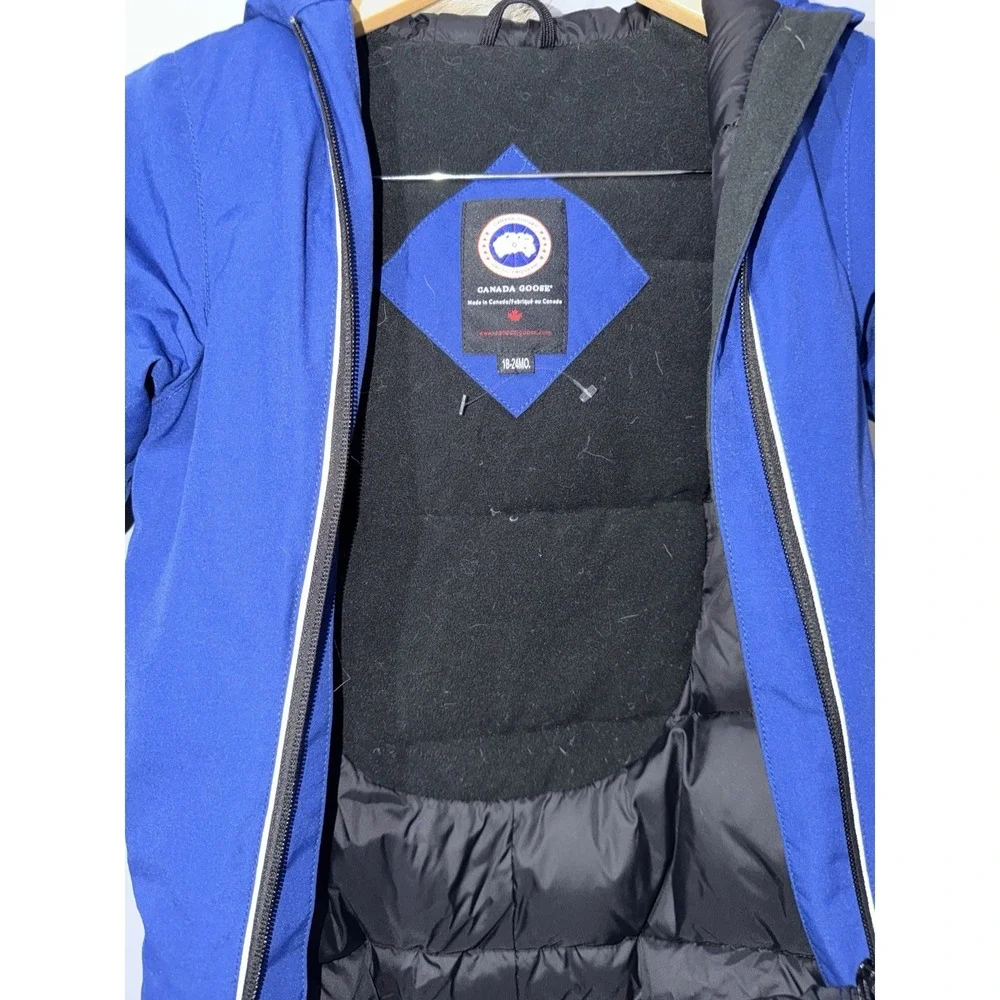 Canada Goose Baby Snowsuit  Bunting Blue 18-24m